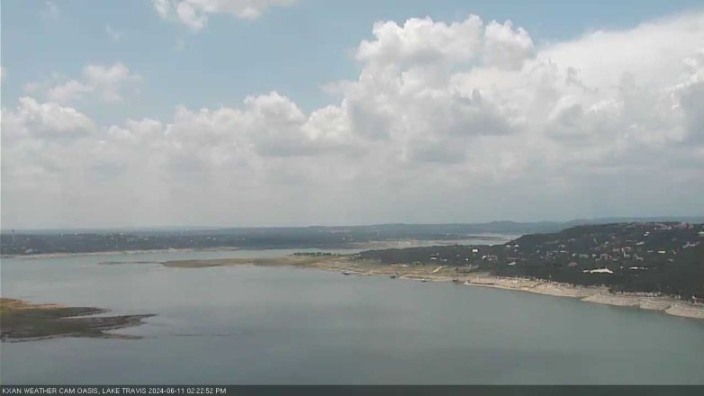 Lake Travis webcam, June 11, 2024 2:25 PM CT