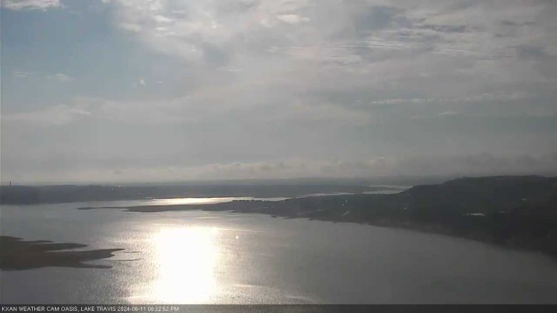 Lake Travis webcam, June 11, 2024 6:25 PM CT