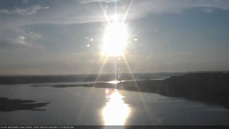 Lake Travis webcam, June 11, 2024 7:45 PM CT