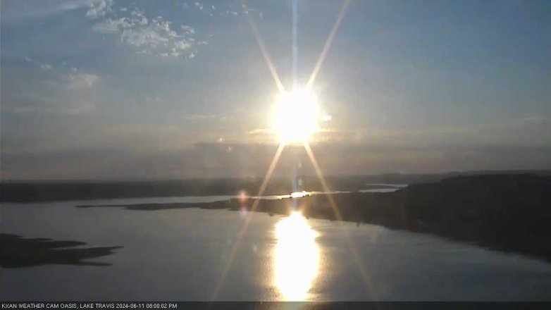 Lake Travis webcam, June 11, 2024 8:00 PM CT