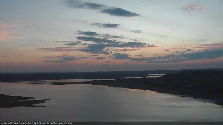 Lake Travis webcam, June 11, 2024 8:45 PM CT