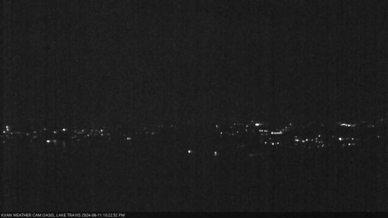 Lake Travis webcam, June 11, 2024 10:25 PM CT