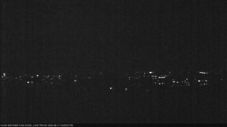 Lake Travis webcam, June 11, 2024 10:45 PM CT