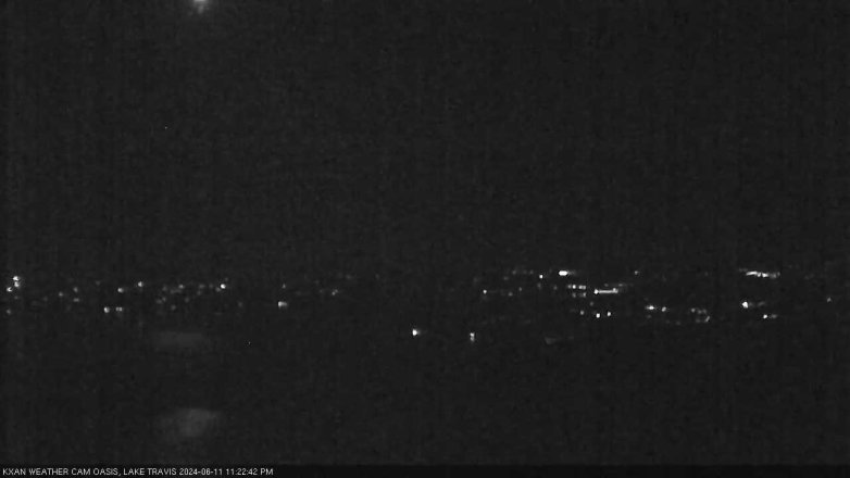 Lake Travis webcam, June 11, 2024 11:25 PM CT
