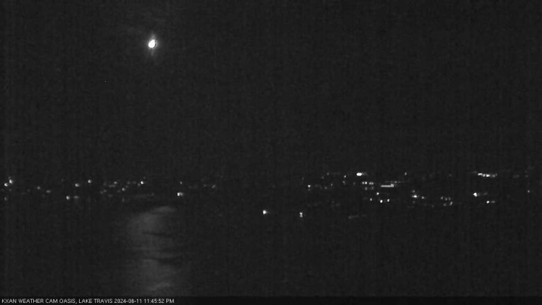 Lake Travis webcam, June 11, 2024 11:45 PM CT