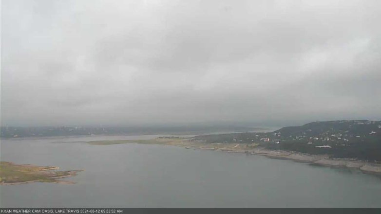 Lake Travis webcam, June 12, 2024 9:25 AM CT