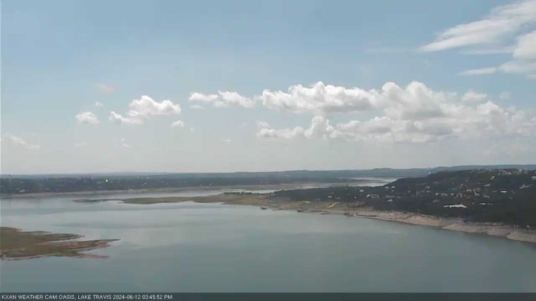 Lake Travis webcam, June 12, 2024 3:45 PM CT