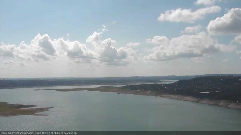 Lake Travis webcam, June 12, 2024 4:45 PM CT
