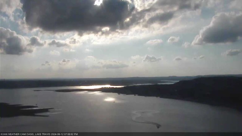 Lake Travis webcam, June 12, 2024 7:00 PM CT