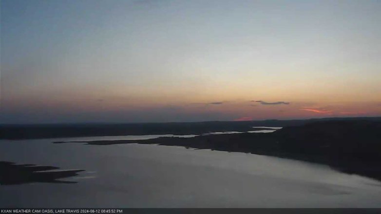 Lake Travis webcam, June 12, 2024 8:45 PM CT