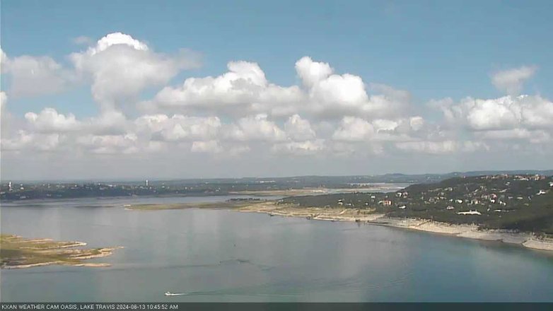 Lake Travis webcam, June 13, 2024 10:45 AM CT