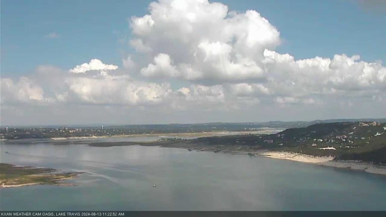 Lake Travis webcam, June 13, 2024 11:25 AM CT