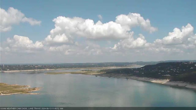Lake Travis webcam, June 13, 2024 11:45 AM CT