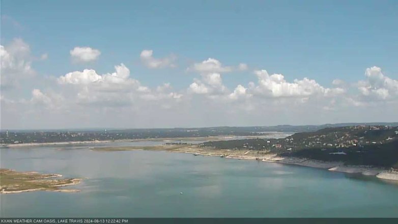 Lake Travis webcam, June 13, 2024 12:25 PM CT