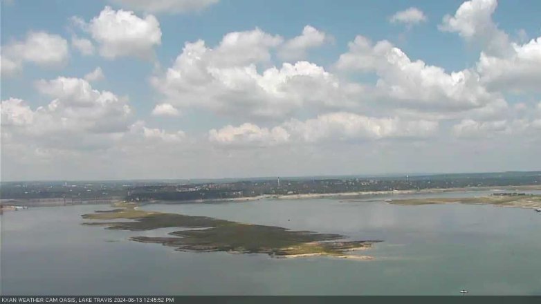 Lake Travis webcam, June 13, 2024 12:45 PM CT