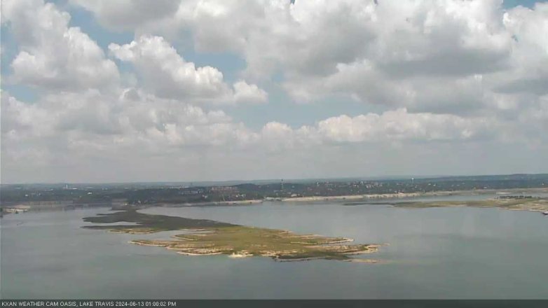 Lake Travis webcam, June 13, 2024 1:00 PM CT