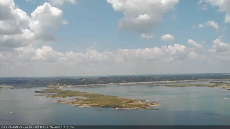 Lake Travis webcam, June 13, 2024 1:25 PM CT