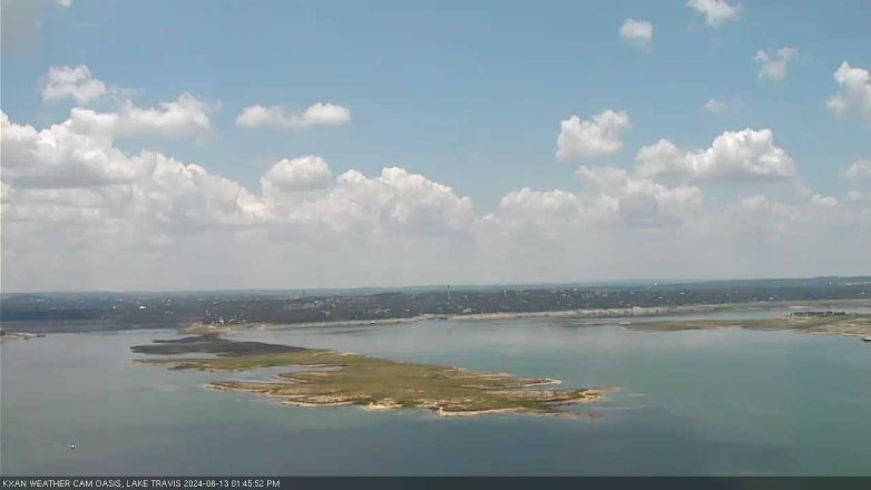Lake Travis webcam, June 13, 2024 1:45 PM CT