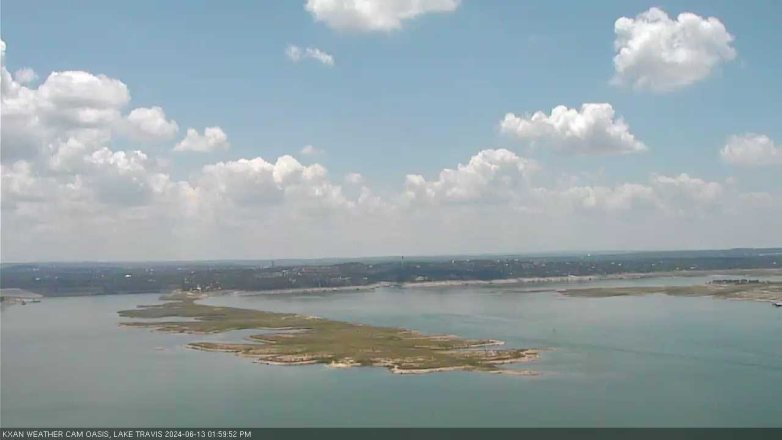 Lake Travis webcam, June 13, 2024 2:00 PM CT