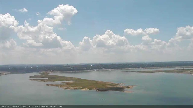 Lake Travis webcam, June 13, 2024 3:00 PM CT