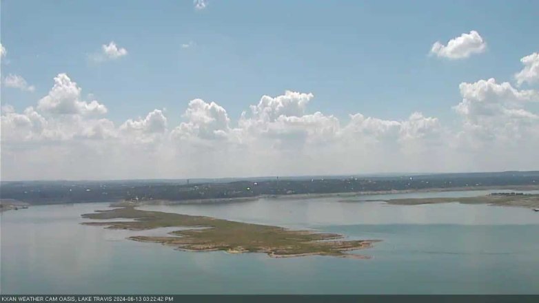 Lake Travis webcam, June 13, 2024 3:25 PM CT
