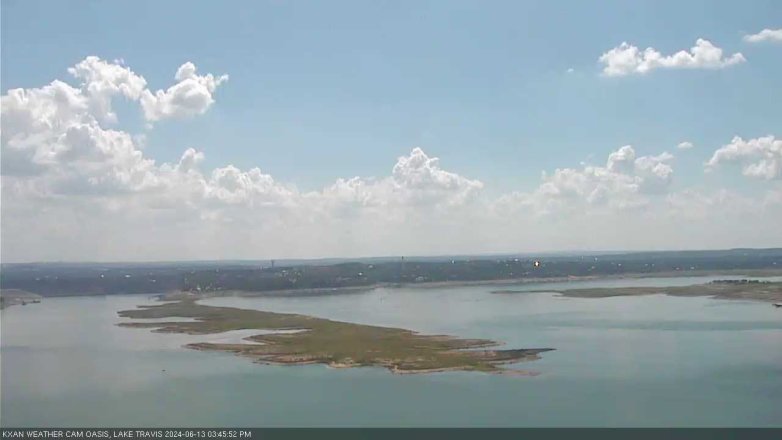 Lake Travis webcam, June 13, 2024 3:45 PM CT