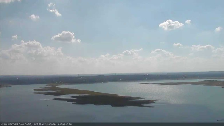 Lake Travis webcam, June 13, 2024 5:00 PM CT