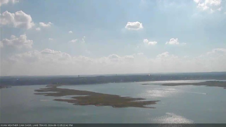 Lake Travis webcam, June 13, 2024 5:25 PM CT