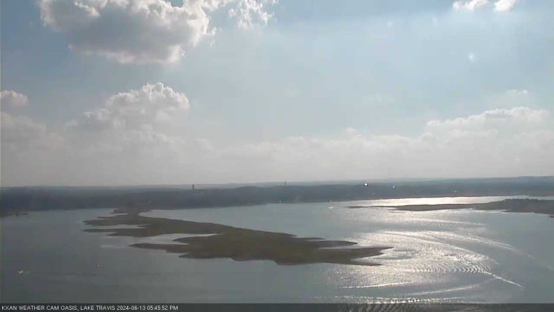 Lake Travis webcam, June 13, 2024 5:45 PM CT