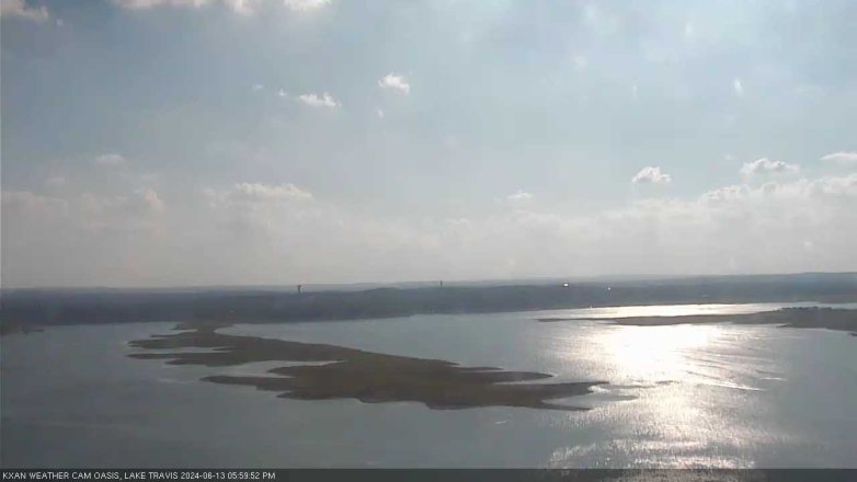 Lake Travis webcam, June 13, 2024 6:00 PM CT