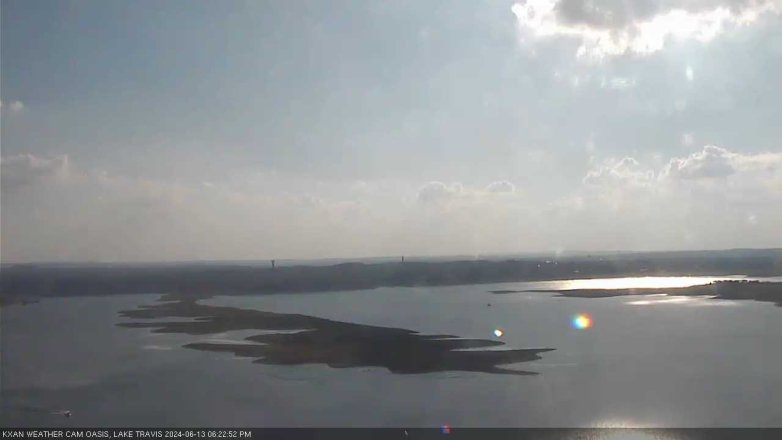 Lake Travis webcam, June 13, 2024 6:25 PM CT