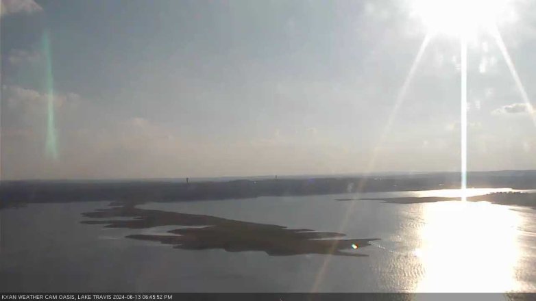 Lake Travis webcam, June 13, 2024 6:45 PM CT