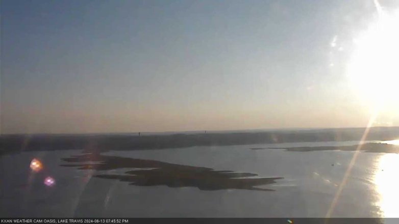 Lake Travis webcam, June 13, 2024 7:45 PM CT