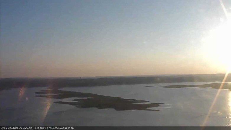 Lake Travis webcam, June 13, 2024 8:00 PM CT