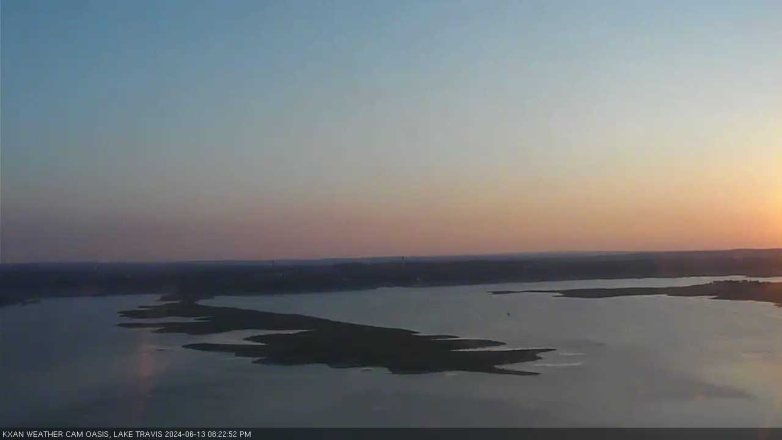 Lake Travis webcam, June 13, 2024 8:25 PM CT