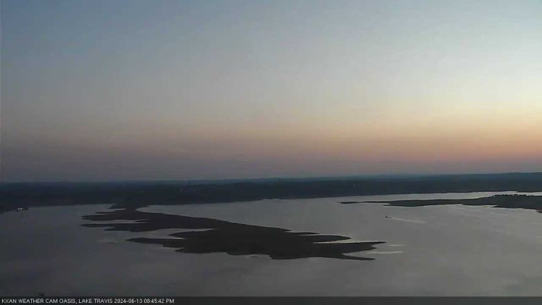Lake Travis webcam, June 13, 2024 8:45 PM CT