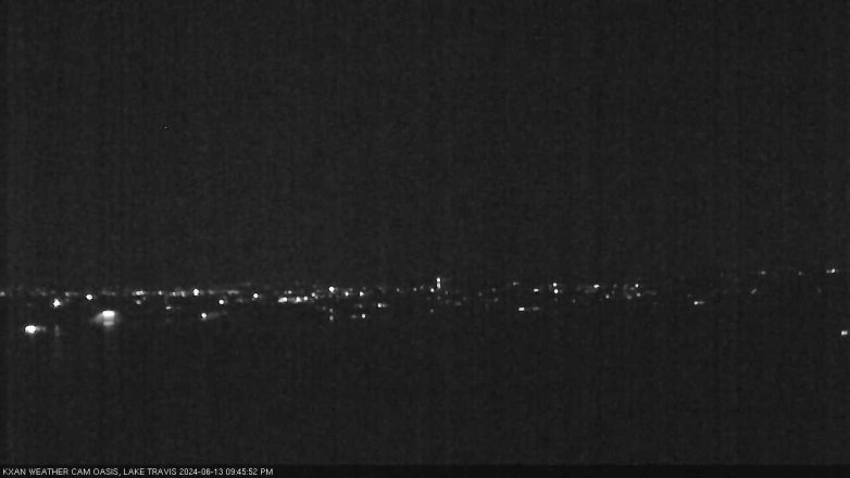 Lake Travis webcam, June 13, 2024 9:45 PM CT