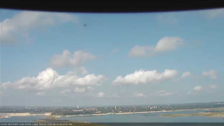 Lake Travis webcam, June 14, 2024 9:25 AM CT
