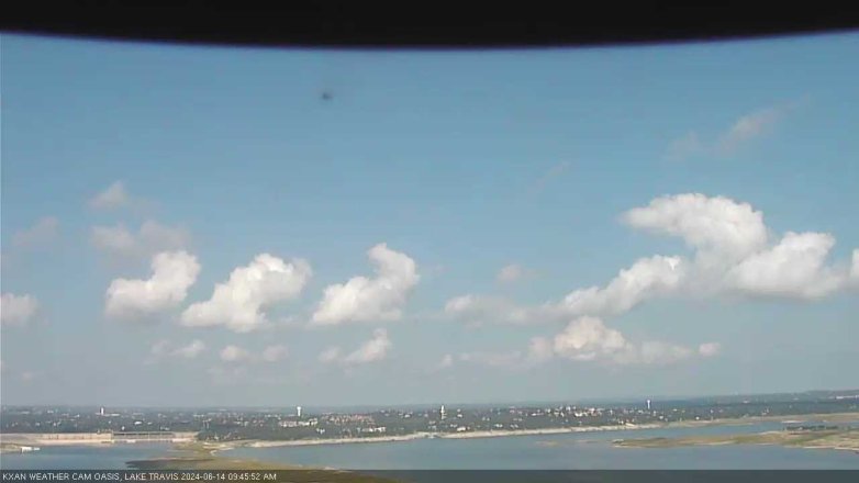Lake Travis webcam, June 14, 2024 9:45 AM CT