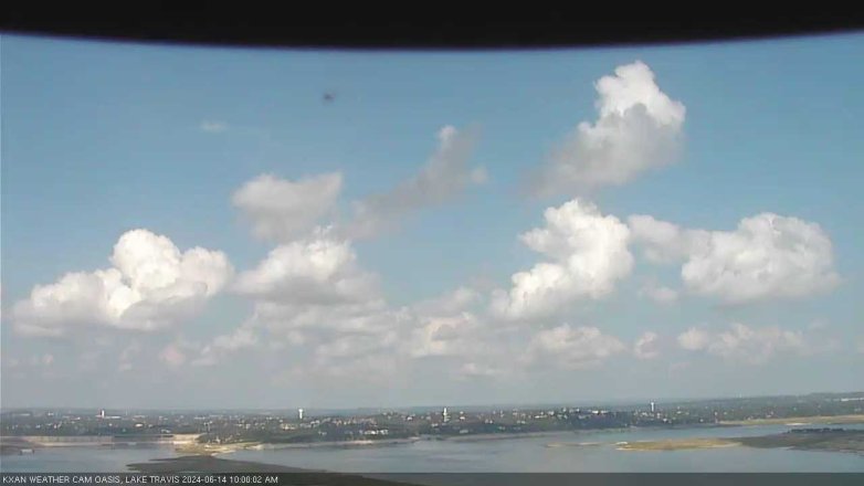Lake Travis webcam, June 14, 2024 10:00 AM CT