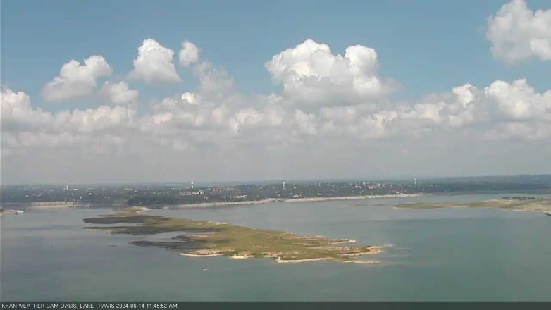 Lake Travis webcam, June 14, 2024 11:45 AM CT
