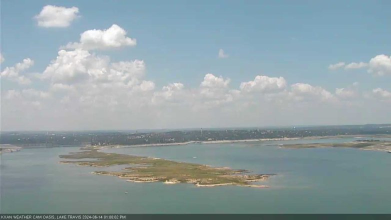 Lake Travis webcam, June 14, 2024 1:00 PM CT