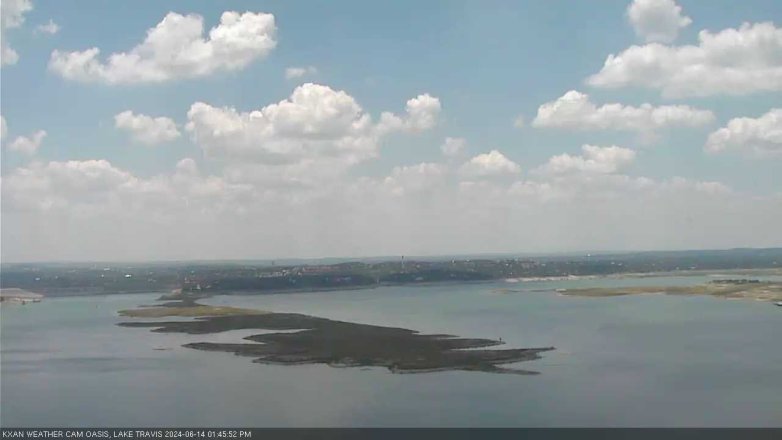Lake Travis webcam, June 14, 2024 1:45 PM CT