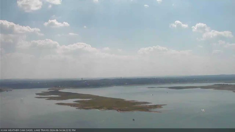 Lake Travis webcam, June 14, 2024 4:25 PM CT