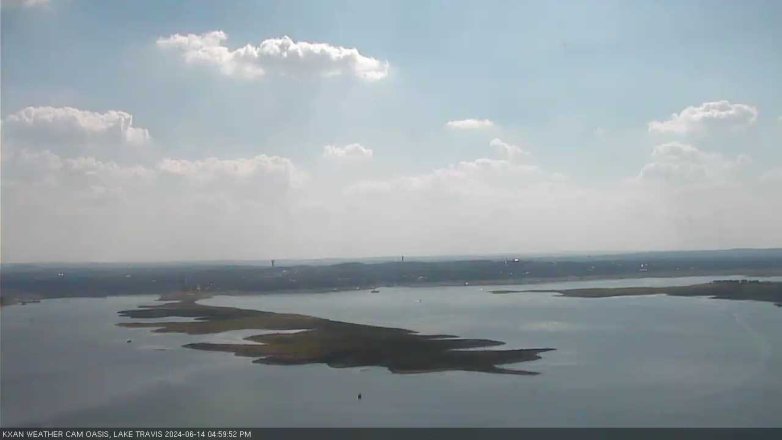 Lake Travis webcam, June 14, 2024 5:00 PM CT