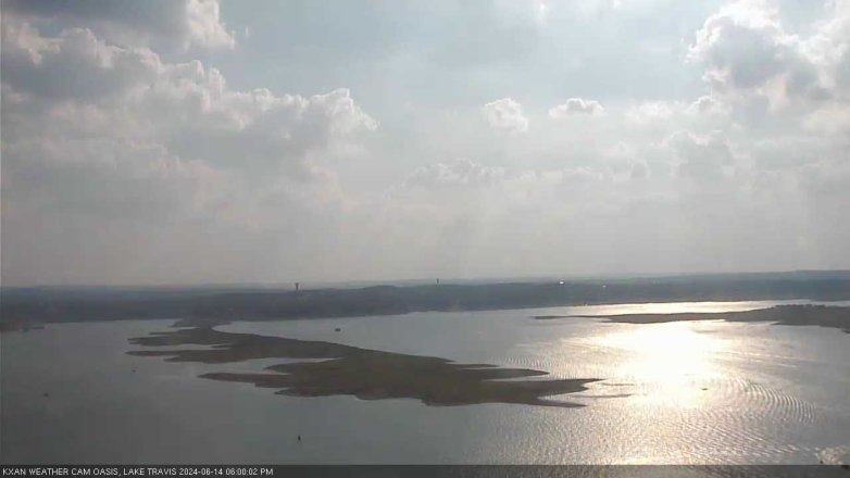 Lake Travis webcam, June 14, 2024 6:00 PM CT