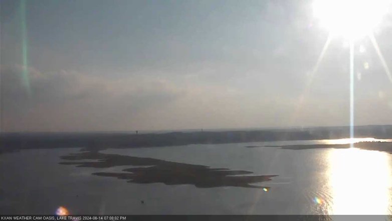 Lake Travis webcam, June 14, 2024 7:00 PM CT