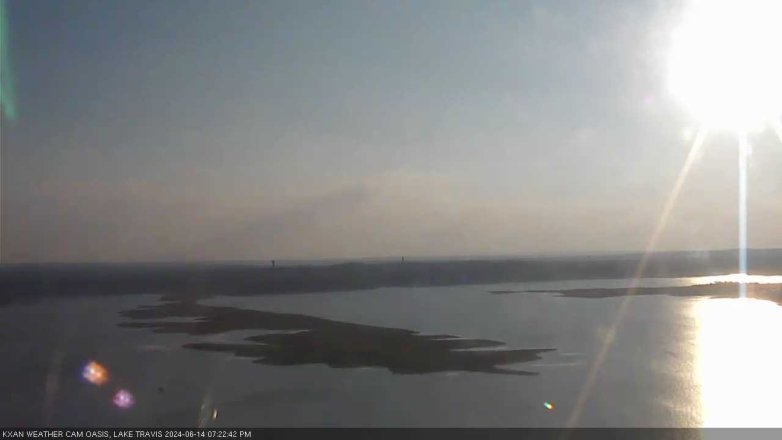 Lake Travis webcam, June 14, 2024 7:25 PM CT