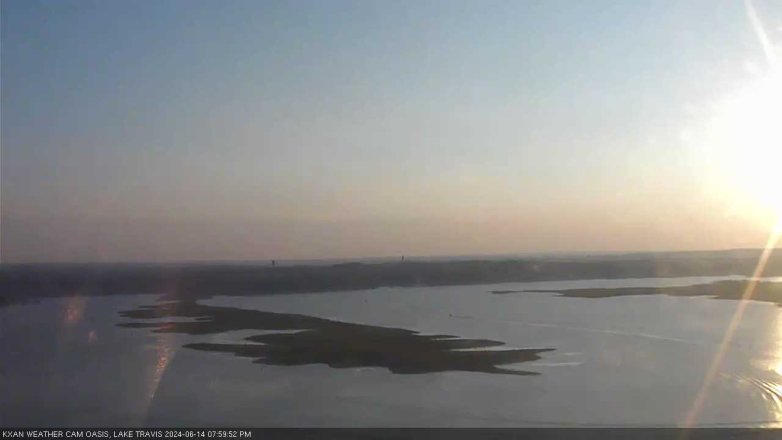 Lake Travis webcam, June 14, 2024 8:00 PM CT