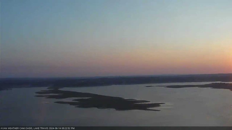 Lake Travis webcam, June 14, 2024 8:25 PM CT